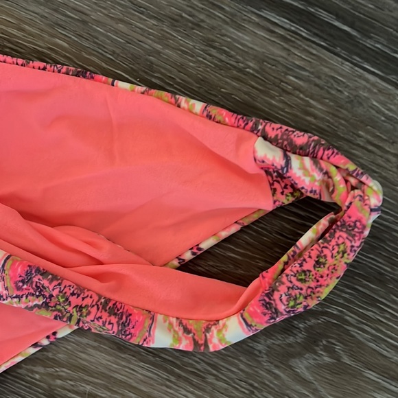 NWT O’Neill vindaloo twist neon pink green purple print bikini swim bottoms XL - Picture 3 of 8
